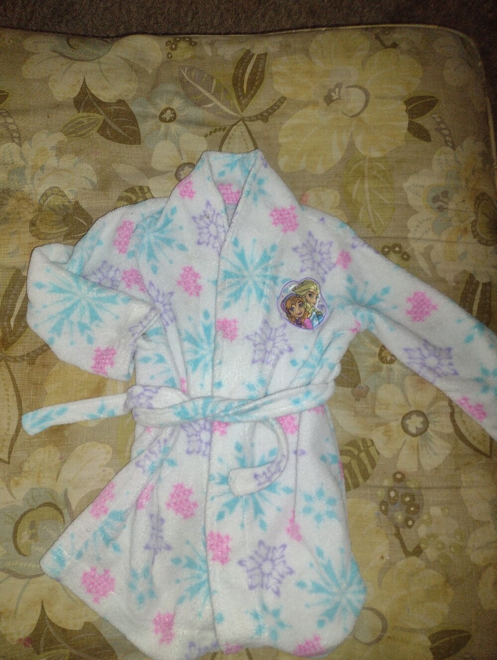 Disney Frozen Anna And Elsa Robe 4t 5t